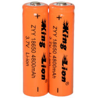 باتری لیتیوم یون 3.7 ولت سایز 18650 4800mAh مارک King Lion